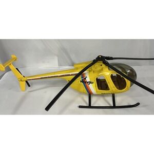 Vntg ERTL Hughes Wrangler Helicopter 1/16 Scale Die-Cast Metal‎ Made in USA flaw